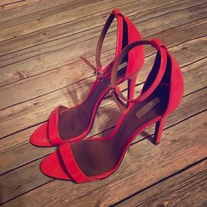 SCHUTZ hot pink high heels! Size 8 slim